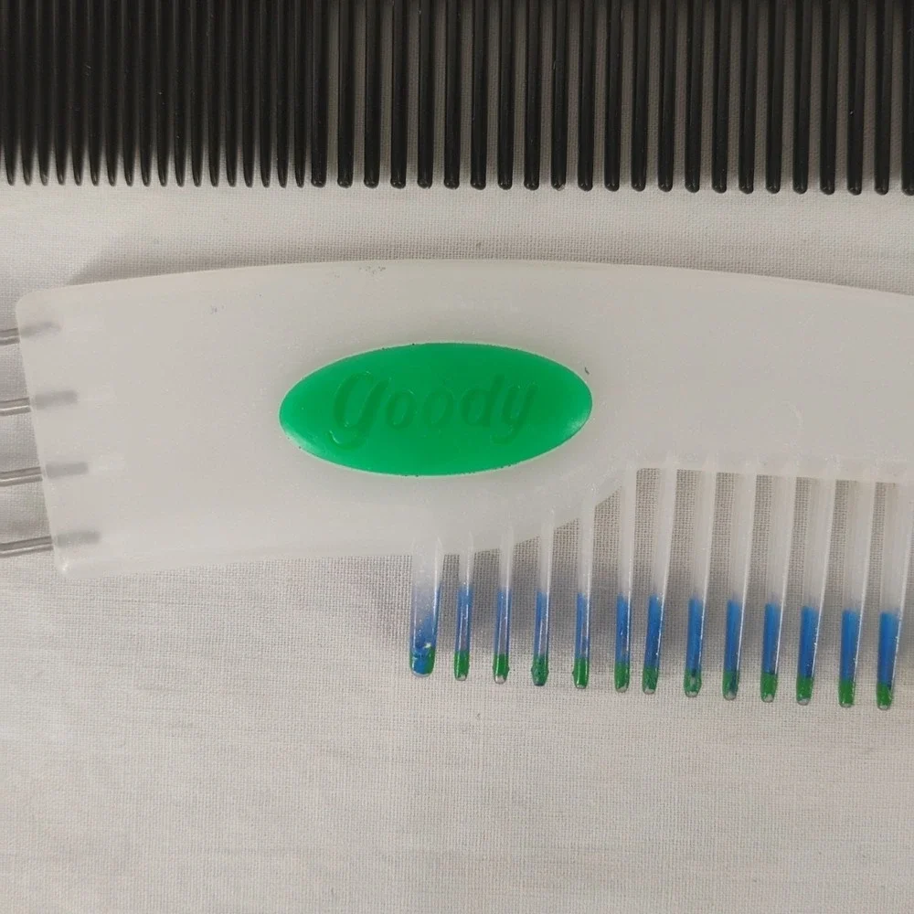 3 Vintage Goody‎ 90s Rattail, Pocket, And Comb/Pick Comb Lot